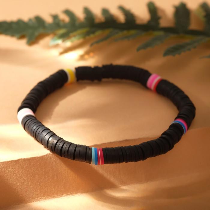 Браслет летний "Бисер" бусики, тренд, цвет чёрный
Браслет летний "Бисер" бусики, тренд, цвет чёрный