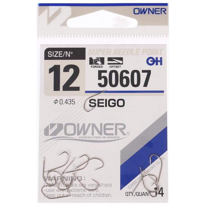 Крючок OWNER 50607-12, №12, 14 шт.
Крючок OWNER 50607-12, №12, 14 шт.