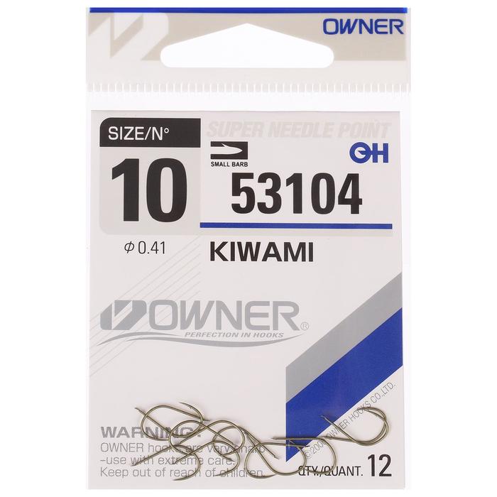 Крючок OWNER 53104-10, №10, 12 шт.
Крючок OWNER 53104-10, №10, 12 шт.