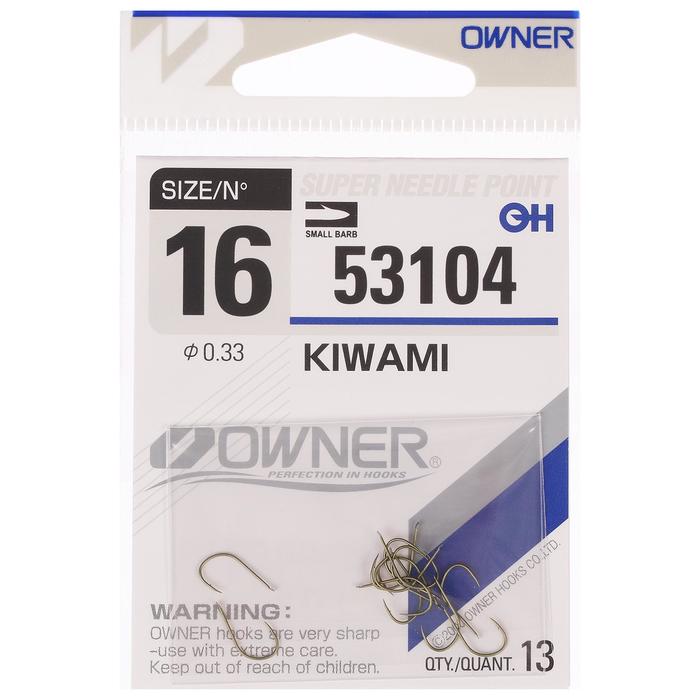 Крючок OWNER 53104-16, №16, 13 шт.
Крючок OWNER 53104-16, №16, 13 шт.