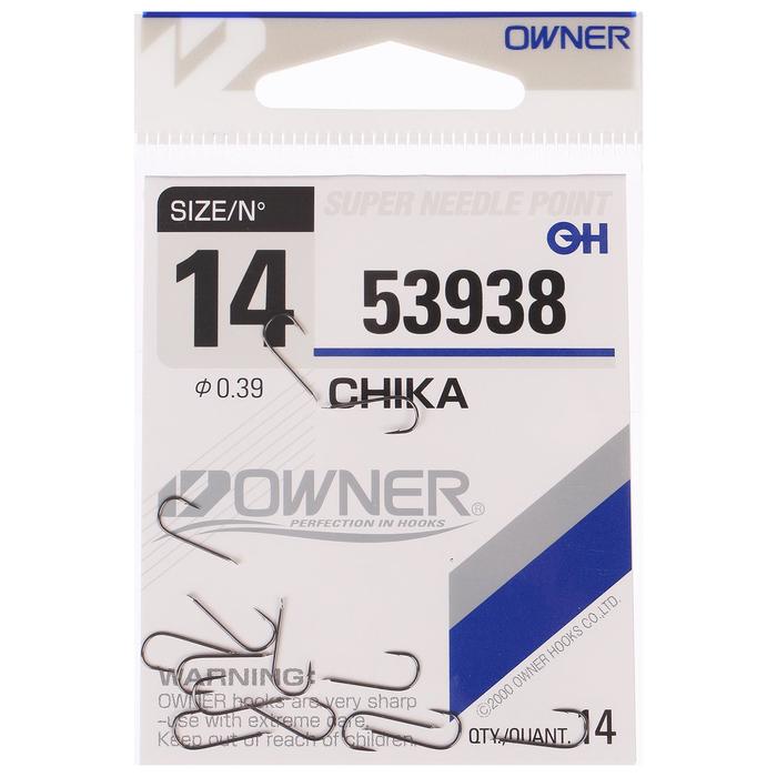 Крючок OWNER 53938-14, №14, 14 шт.
Крючок OWNER 53938-14, №14, 14 шт.