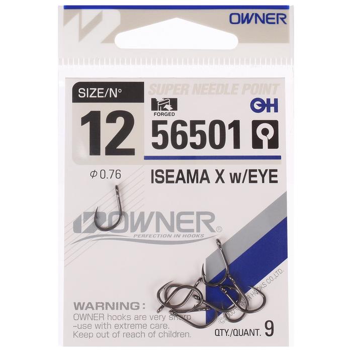 Крючок OWNER 56501-12, №12, 9 шт.
Крючок OWNER 56501-12, №12, 9 шт.