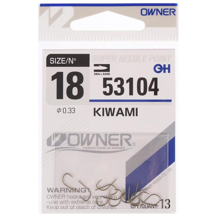 Крючок OWNER 53104-18, №18, 13 шт.
Крючок OWNER 53104-18, №18, 13 шт.