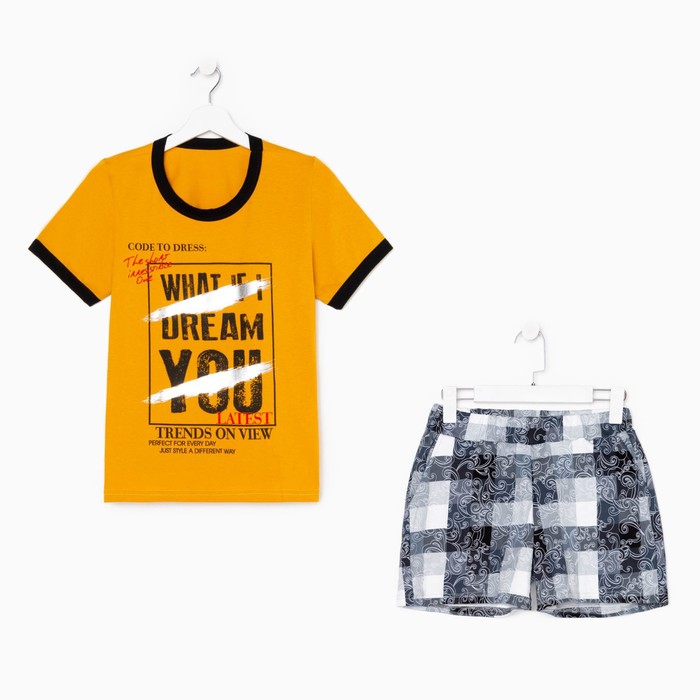 Костюмт женский (футболка и шорты), цвет МИКС, размер 52
Костюмт женский (футболка и шорты), цвет МИКС, размер 52