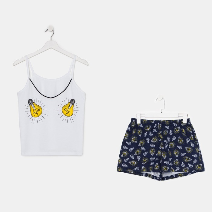 Комплект женский (майка/шорты), цвет МИКС размер 52
Комплект женский (майка/шорты), цвет МИКС размер 52