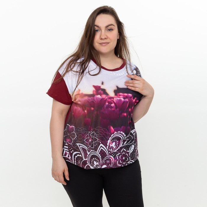 Футболка женская, цвет МИКС, размер 46
Футболка женская, цвет МИКС, размер 46