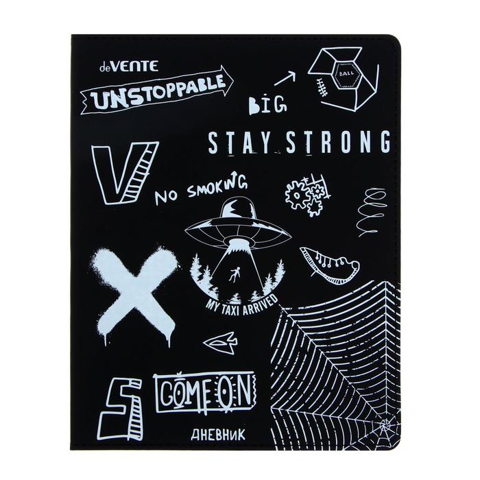 Дневник универсальный для 1-11 классов The X, интегральная обложка из искусственной кожи, шелкография, ляссе, 48 листов
Дневник универсальный для 1-11 классов The X, интегральная обложка из искусственной кожи, шелкография, ляссе, 48 листов