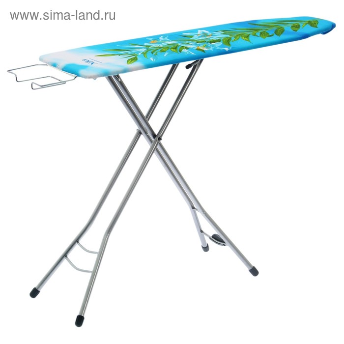 Доска гладильная «Эльза-юниор», 122×34 см, регулируемая высота до 90 см, цвет МИКС
Доска гладильная «Эльза-юниор», 122×34 см, регулируемая высота до 90 см, цвет МИКС