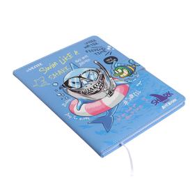 Дневник универсальный для 1-11 классов Swim like a Shark , твёрдая обложка из искусственной кожи с порлоном, ляссе, 48 листов
Дневник универсальный для 1-11 классов Swim like a Shark , твёрдая обложка из искусственной кожи с порлоном, ляссе, 48 листов