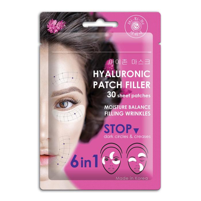 Тканевые патчи-филлеры 6 в 1 Mi-Ri-Ne гиалуроновые, для кожи вокруг глаз, 25 г
Тканевые патчи-филлеры 6 в 1 Mi-Ri-Ne гиалуроновые, для кожи вокруг глаз, 25 г