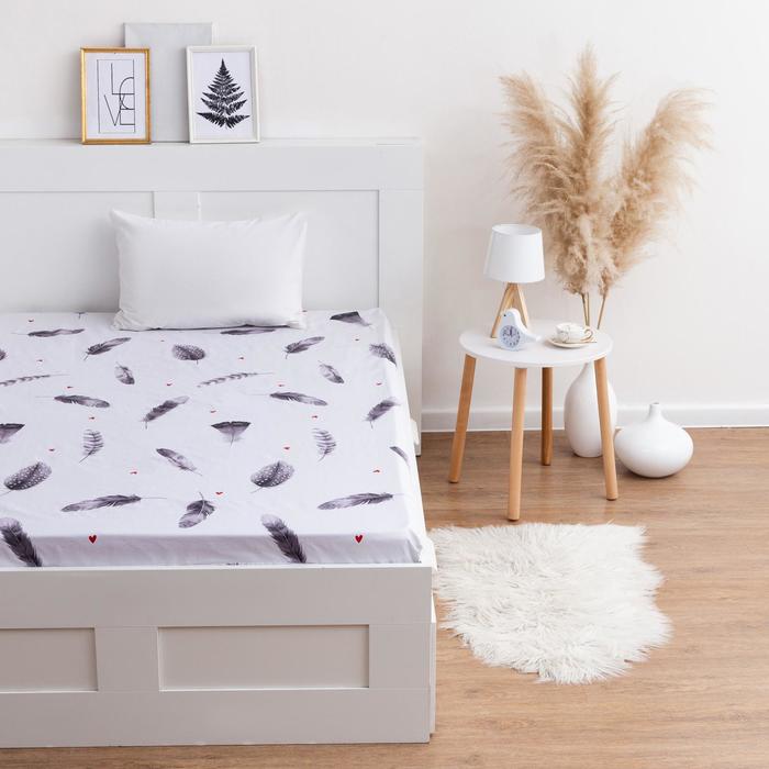 Простыня на резинке LoveLife 180*200*25см, "Sweet Home", 100% хлопок, сатин, 125г/м²
Простыня на резинке LoveLife 180*200*25см, "Sweet Home", 100% хлопок, сатин, 125г/м²