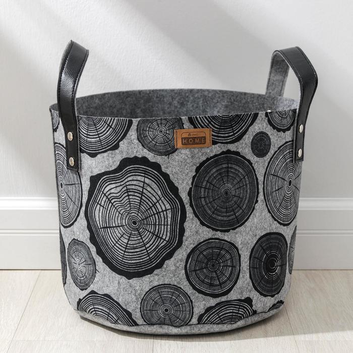 Корзина для хранения EcoPrint «Спил», 24 л, 34×34×29 см, цвет светло-серый
Корзина для хранения EcoPrint «Спил», 24 л, 34×34×29 см, цвет светло-серый