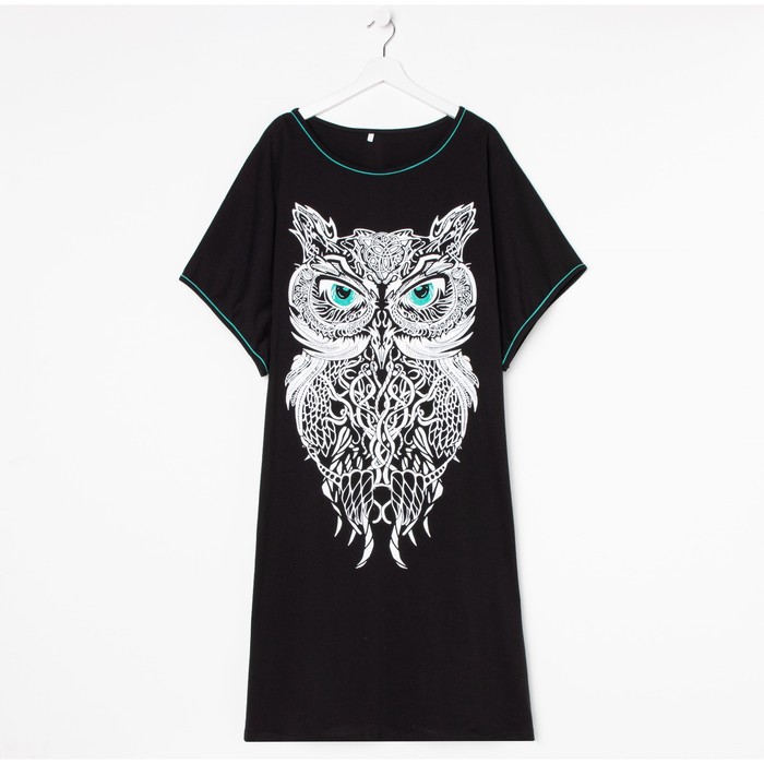 Платье домашнее женское, цвет чёрный, размер 54
Платье домашнее женское, цвет чёрный, размер 54