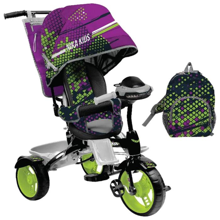 Велосипед трехколесный Nika ВД5М, колеса EVA 10"/8", цвет амарантовый
Велосипед трехколесный Nika ВД5М, колеса EVA 10"/8", цвет амарантовый