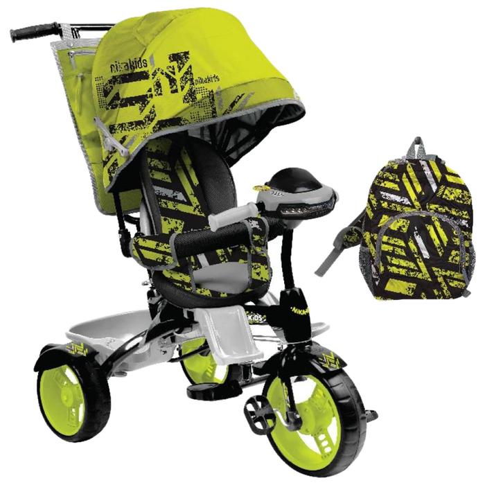 Велосипед трехколесный Nika ВД5М, колеса EVA 10"/8", цвет лимонный
Велосипед трехколесный Nika ВД5М, колеса EVA 10"/8", цвет лимонный