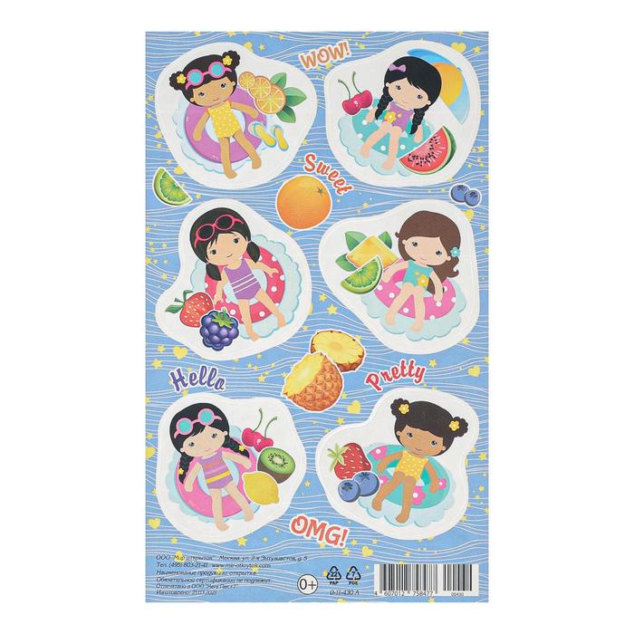 Наклейки "Детские-3" , 98х159мм
Наклейки "Детские-3" , 98х159мм