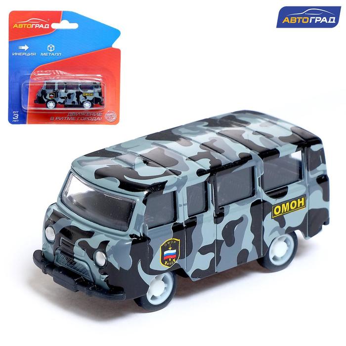 Машина металлическая «Омон», инерционная
Машина металлическая «Омон», инерционная