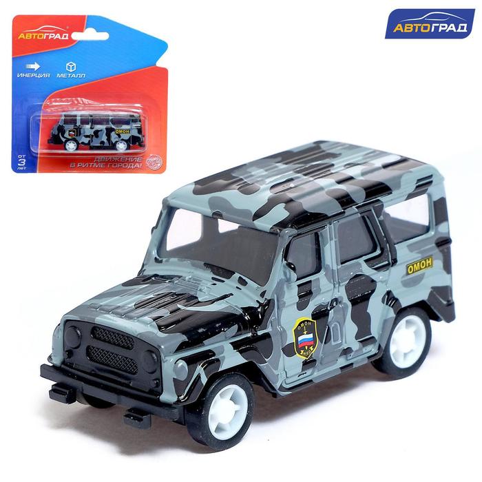 Машина металлическая «Омон», инерционная
Машина металлическая «Омон», инерционная