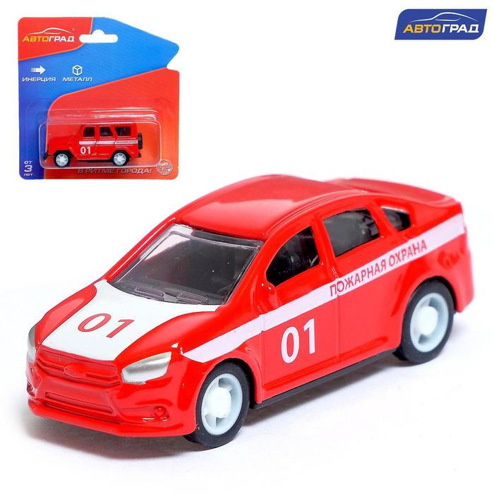 Машина металлическая «Пожарная охрана», инерционная
Машина металлическая «Пожарная охрана», инерционная