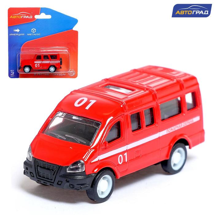 Машина металлическая «Пожарная охрана», инерционная
Машина металлическая «Пожарная охрана», инерционная