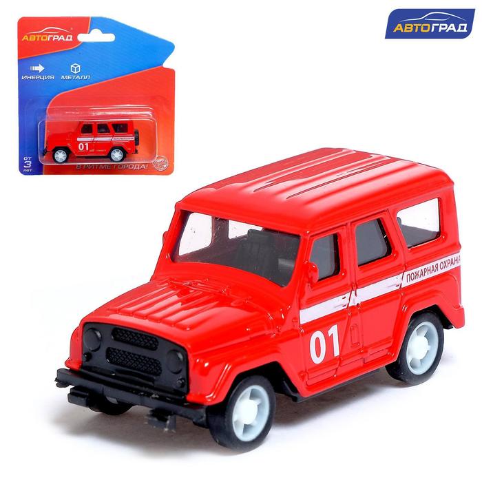Машина металлическая «Пожарная охрана», инерционная 
Машина металлическая «Пожарная охрана», инерционная