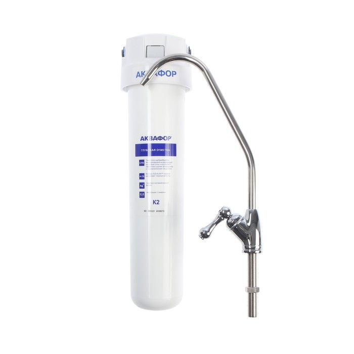 Водоочиститель "Аквафор" Кристалл Соло, для холодной воды, с краном
Водоочиститель "Аквафор" Кристалл Соло, для холодной воды, с краном
