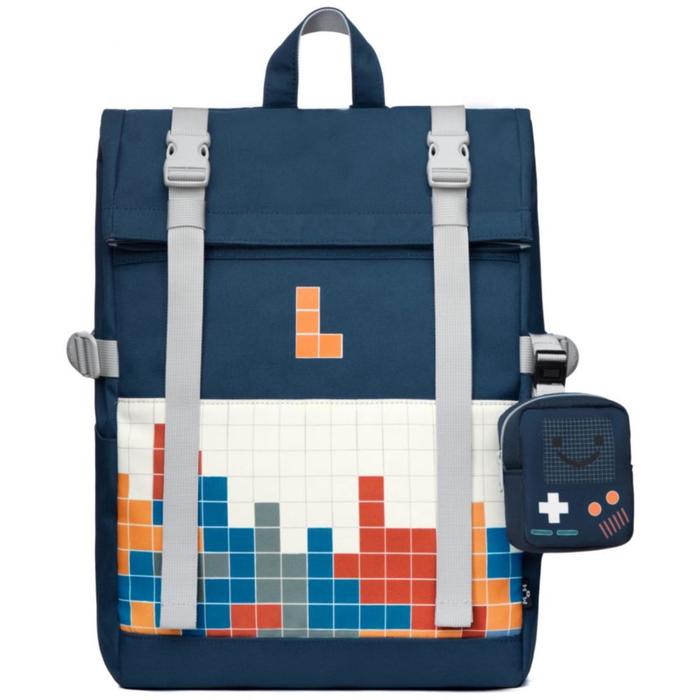 фото Рюкзак mah mr20c1979b01 темно-синий/светло-серый, 14" mr.ace-homme