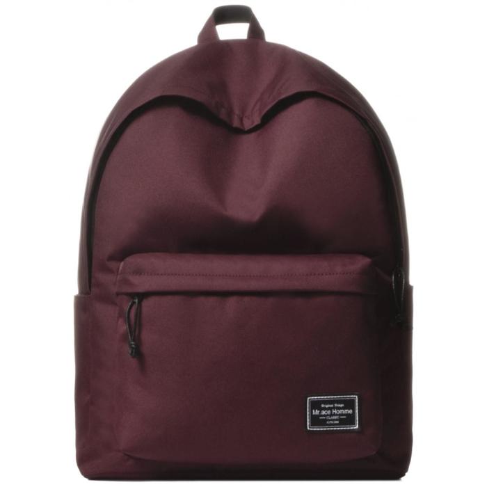 фото Рюкзак mah mr19b1635b06 бордовый, 14" mr.ace-homme