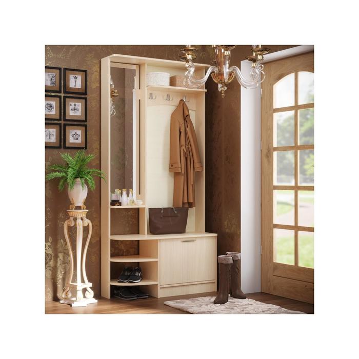 Прихожая «Саша 13», 960 × 362 × 2005 мм, ЛДСП, зеркало, цвет млечный дуб
Прихожая «Саша 13», 960 × 362 × 2005 мм, ЛДСП, зеркало, цвет млечный дуб