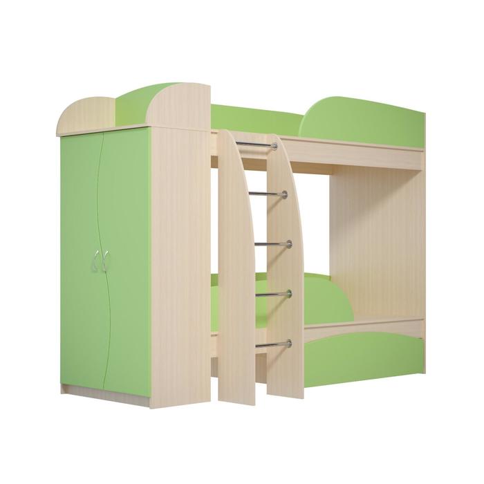 Двухъярусная кровать «Омега 4а», 800 × 1900 мм, ЛДСП, цвет млечный дуб / фисташковый
Двухъярусная кровать «Омега 4а», 800 × 1900 мм, ЛДСП, цвет млечный дуб / фисташковый