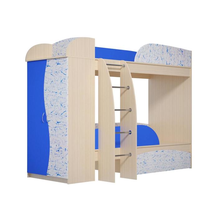 Двухъярусная кровать «Омега 4а», 800 × 1900 мм, ЛДСП / МДФ, цвет млечный дуб / индиго
Двухъярусная кровать «Омега 4а», 800 × 1900 мм, ЛДСП / МДФ, цвет млечный дуб / индиго