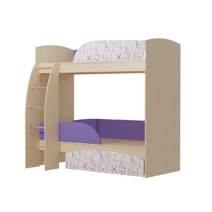 Двухъярусная кровать «Омега 4», 800 × 1900 мм, ЛДСП / МДФ, цвет млечный дуб / фиолетовый
Двухъярусная кровать «Омега 4», 800 × 1900 мм, ЛДСП / МДФ, цвет млечный дуб / фиолетовый