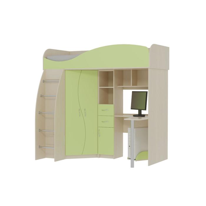 Двухъярусная кровать «Омега 9», 800 × 1900 мм, ЛДСП, цвет млечный дуб / фисташковый
Двухъярусная кровать «Омега 9», 800 × 1900 мм, ЛДСП, цвет млечный дуб / фисташковый