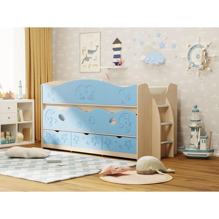 Двухъярусная кровать «Омега 10», ЛДСП / МДФ, цвет млечный дуб / голубое небо
Двухъярусная кровать «Омега 10», ЛДСП / МДФ, цвет млечный дуб / голубое небо