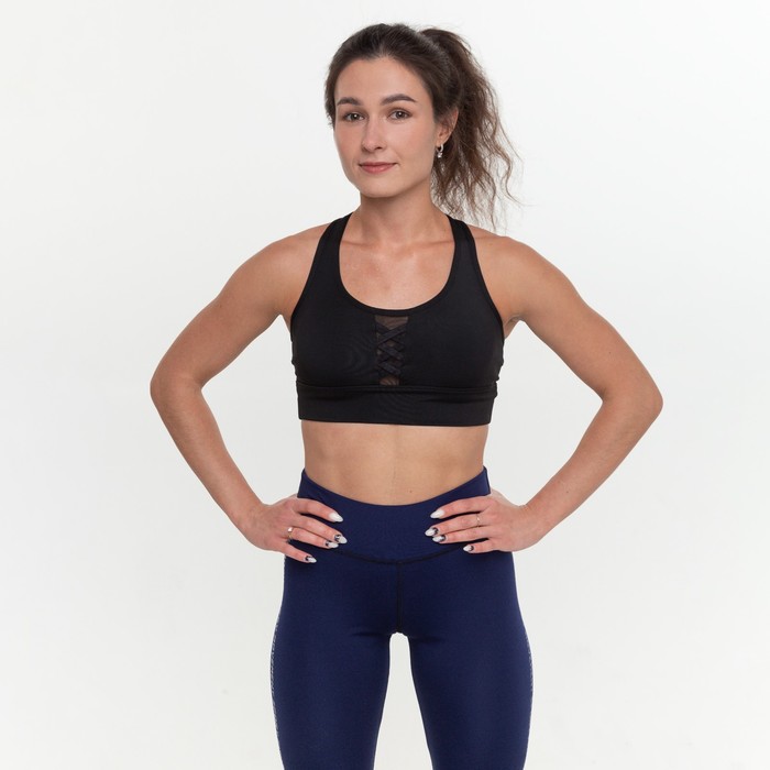 Топ женский, цвет чёрный, размер 44-46 (M) 
Топ женский, цвет чёрный, размер 44-46 (M)