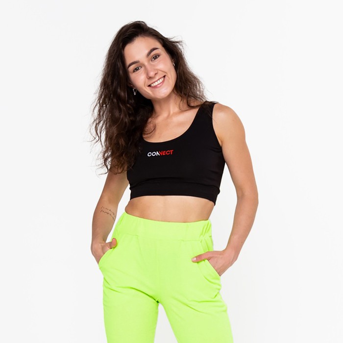 Топ женский, цвет чёрный, размер 42
Топ женский, цвет чёрный, размер 42