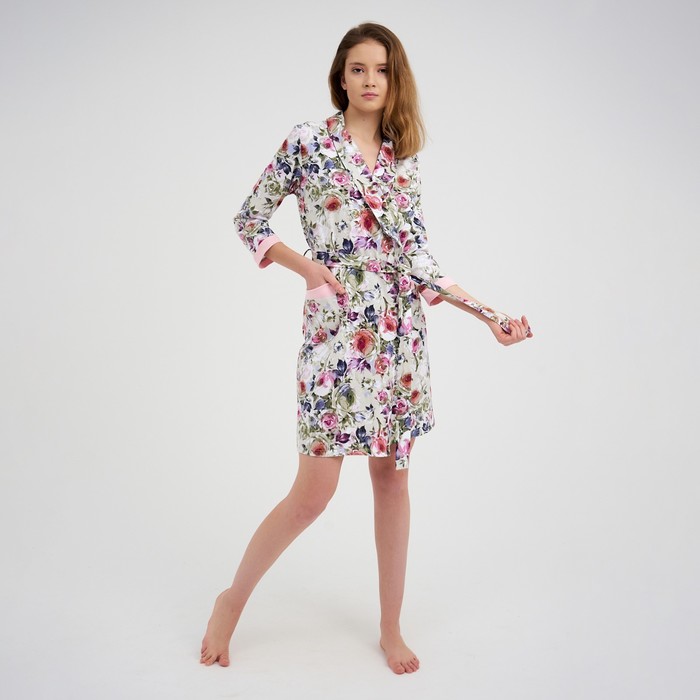 Халат женский, цвет фисташковый, размер 44
Халат женский, цвет фисташковый, размер 44