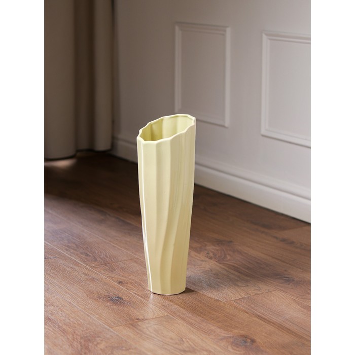 Ваза керамическая "Селена", напольная, бежевая, 44 см
Ваза керамическая "Селена", напольная, бежевая, 44 см