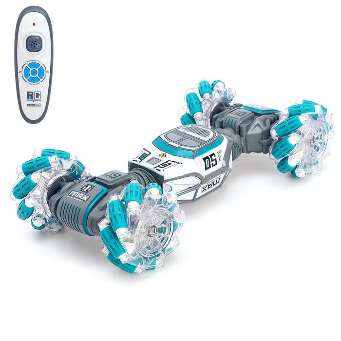 Машинка - перевёртыш HYPER с управлением жестами гиропульт, работает от аккумулятора, МИКС
Машинка - перевёртыш HYPER с управлением жестами гиропульт, работает от аккумулятора, МИКС