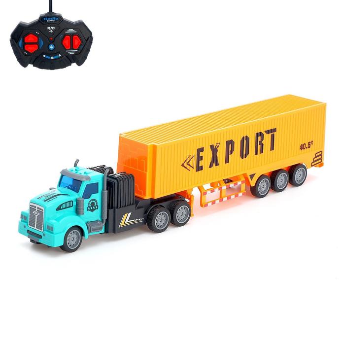 Грузовик радиоуправляемый EXPORT, работает от аккумулятора
Грузовик радиоуправляемый EXPORT, работает от аккумулятора