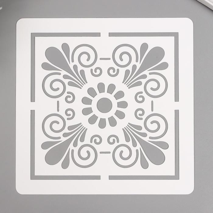 Трафарет "Узор квилт" 15х15 см
Трафарет "Узор квилт" 15х15 см