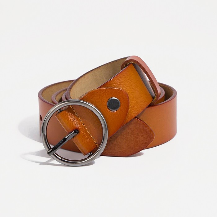 Ремень женский, ширина 3,5 см, винт, пряжка металл, цвет рыжий
Ремень женский, ширина 3,5 см, винт, пряжка металл, цвет рыжий