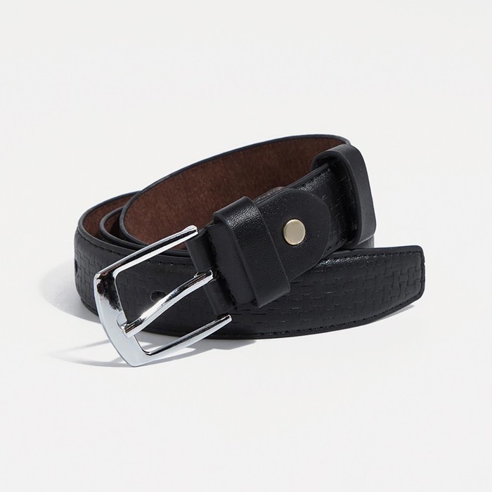 Ремень, ширина 2,8 см, винт, пряжка металл, цвет чёрный
Ремень, ширина 2,8 см, винт, пряжка металл, цвет чёрный