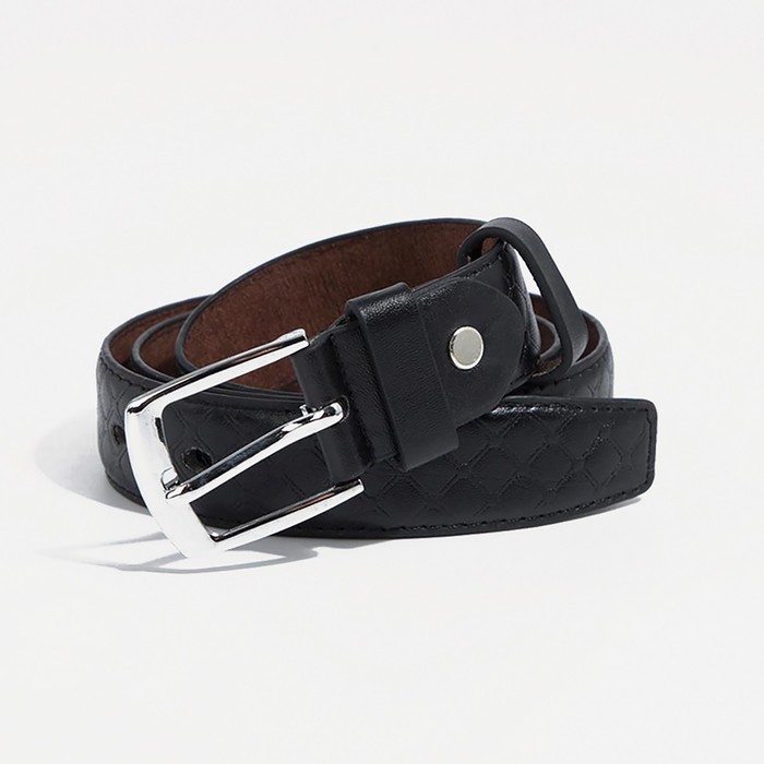 Ремень, ширина 2,8 см, винт, пряжка металл, цвет чёрный
Ремень, ширина 2,8 см, винт, пряжка металл, цвет чёрный