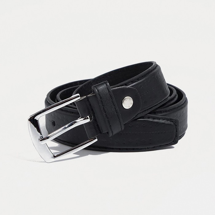 Ремень, ширина 2,8 см, винт, пряжка металл, цвет чёрный
Ремень, ширина 2,8 см, винт, пряжка металл, цвет чёрный