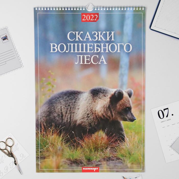 Календарь перекидной на ригеле "Сказки волшебного леса" 2022 год, 320х480 мм
Календарь перекидной на ригеле "Сказки волшебного леса" 2022 год, 320х480 мм