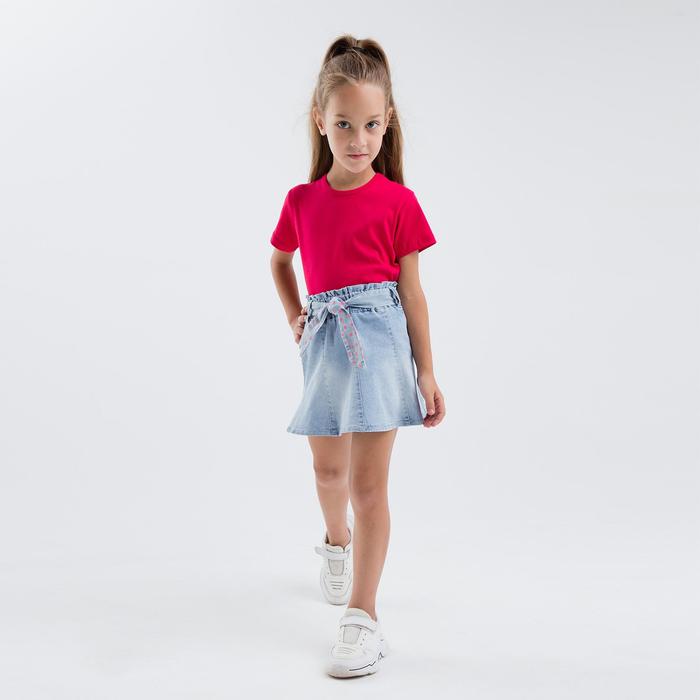 Футболка детская, цвет фуксия, рост 158 см 
Футболка детская, цвет фуксия, рост 158 см