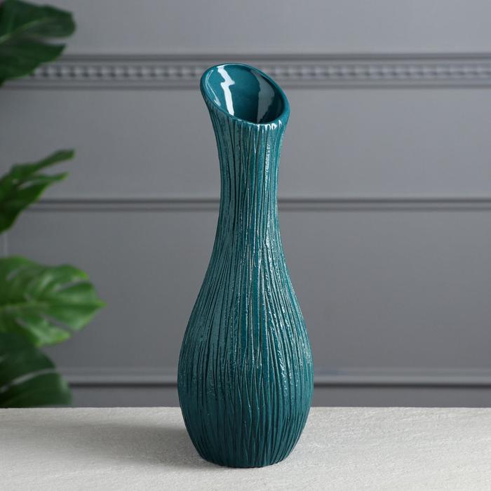 Ваза керамическая "Лиза", настольная, изумруд, 32 см
Ваза керамическая "Лиза", настольная, изумруд, 32 см