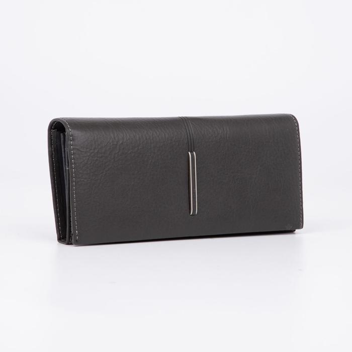 Кошелёк на магнитах, цвет серый
Кошелёк на магнитах, цвет серый