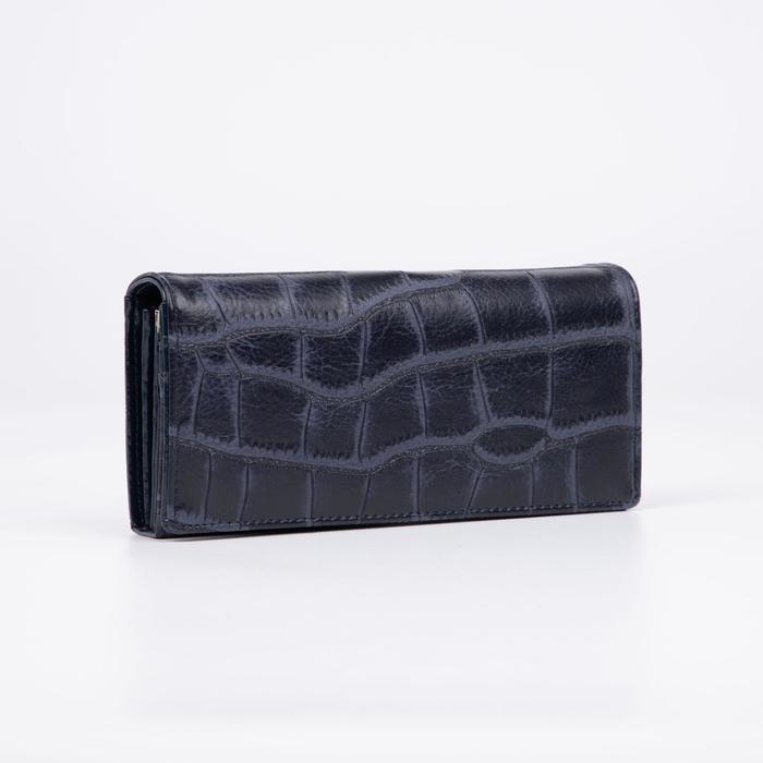 Кошелёк на магнитах, цвет синий
Кошелёк на магнитах, цвет синий